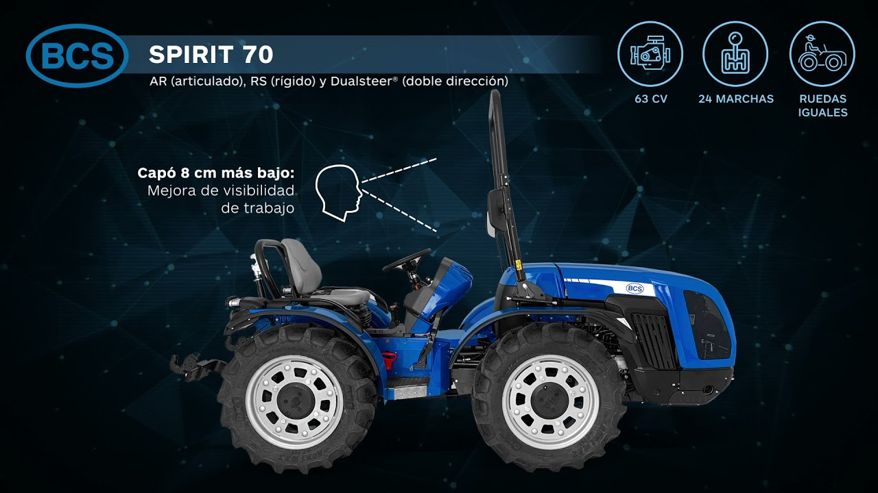 BCS tractor nueva gama
