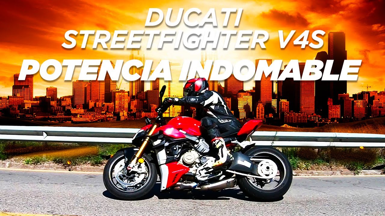 🔥 REVIEW Todo lo que debes saber de la DUCATI STREETFIGHTER V4S 🏍 ¿La Naked + POTENTE del mercado?