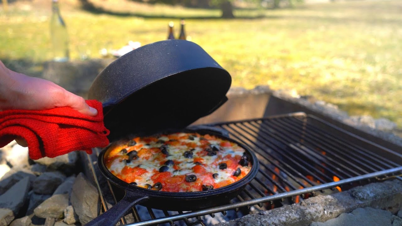 Vivere nel Bosco senza una Cucina Elettrica/Gas - Pizza cotta nel Braciere (R.17)