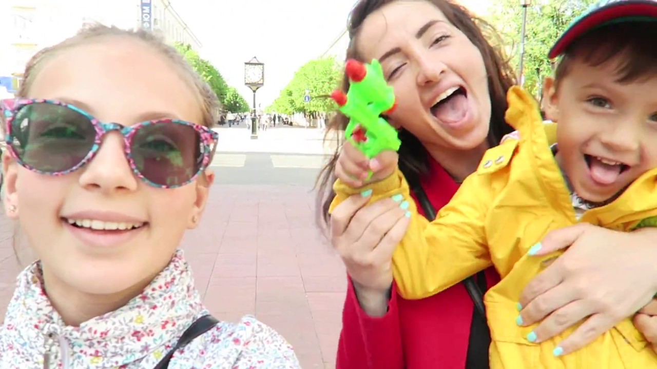 Гуляем! Мороженое! Горсад | Новая прическа у Саши