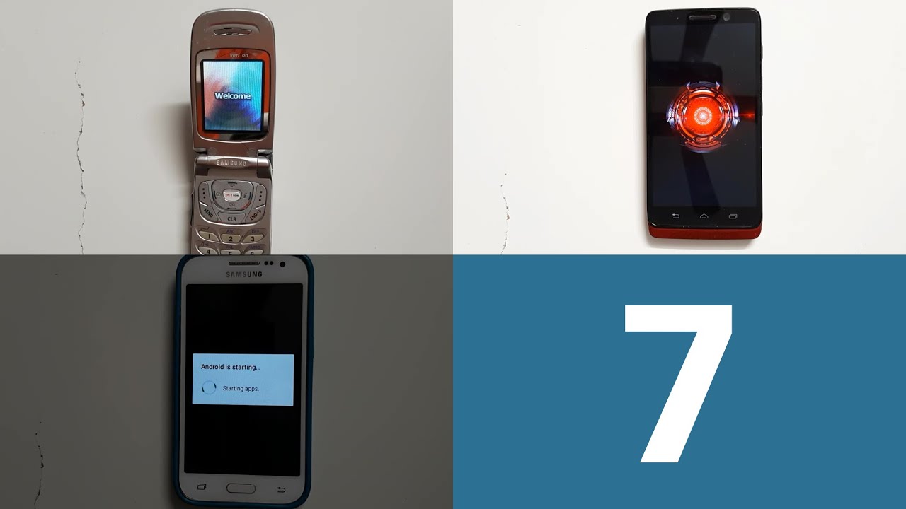 Cell Phone Startup/Shutdown Collection (PART 7)