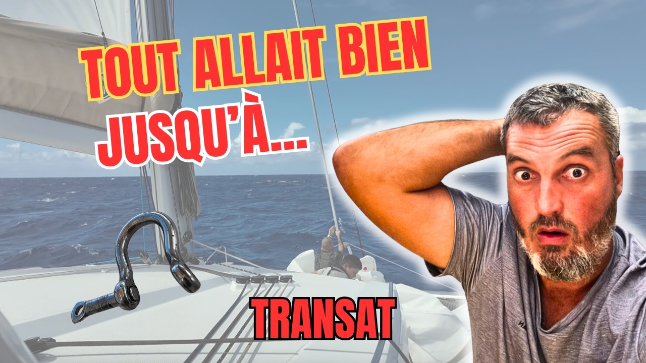 Transatlantique à la voile du cap vert à la martinique - le départ Èp.10