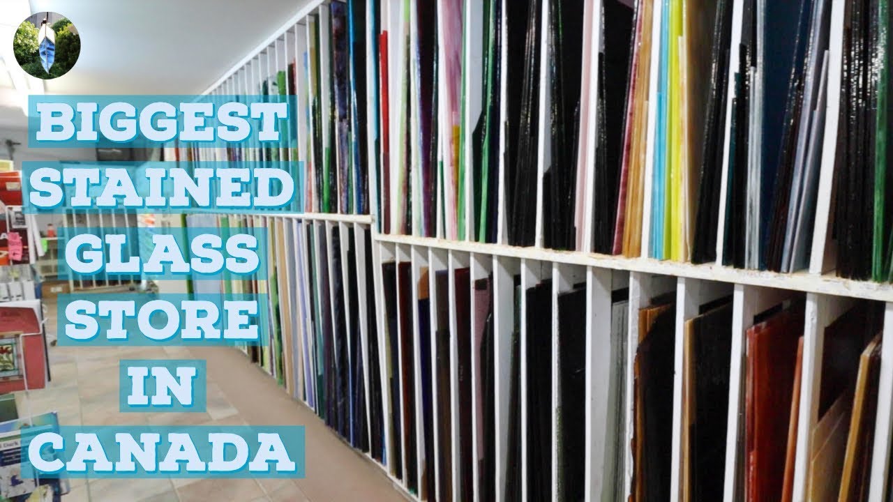 INSIDE THE BIGGEST STAINED GLASS STORE (IN CANADA)