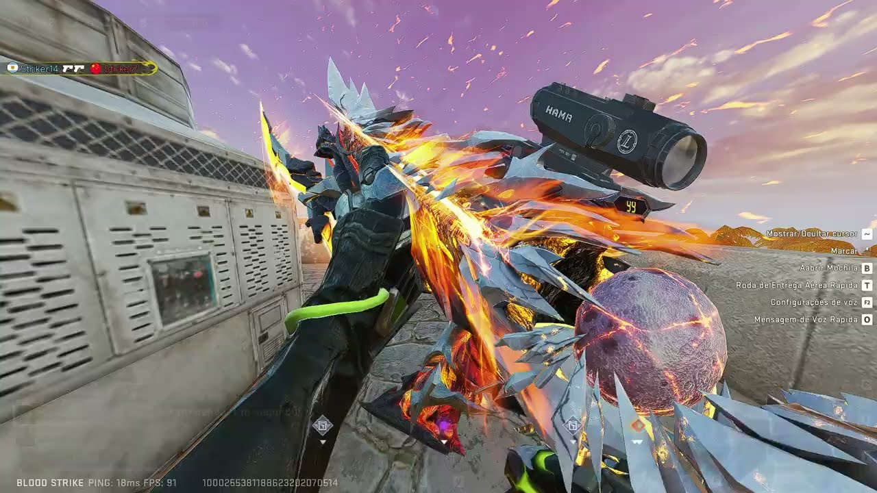 testando arma EVO,nao sei editar kkkk
