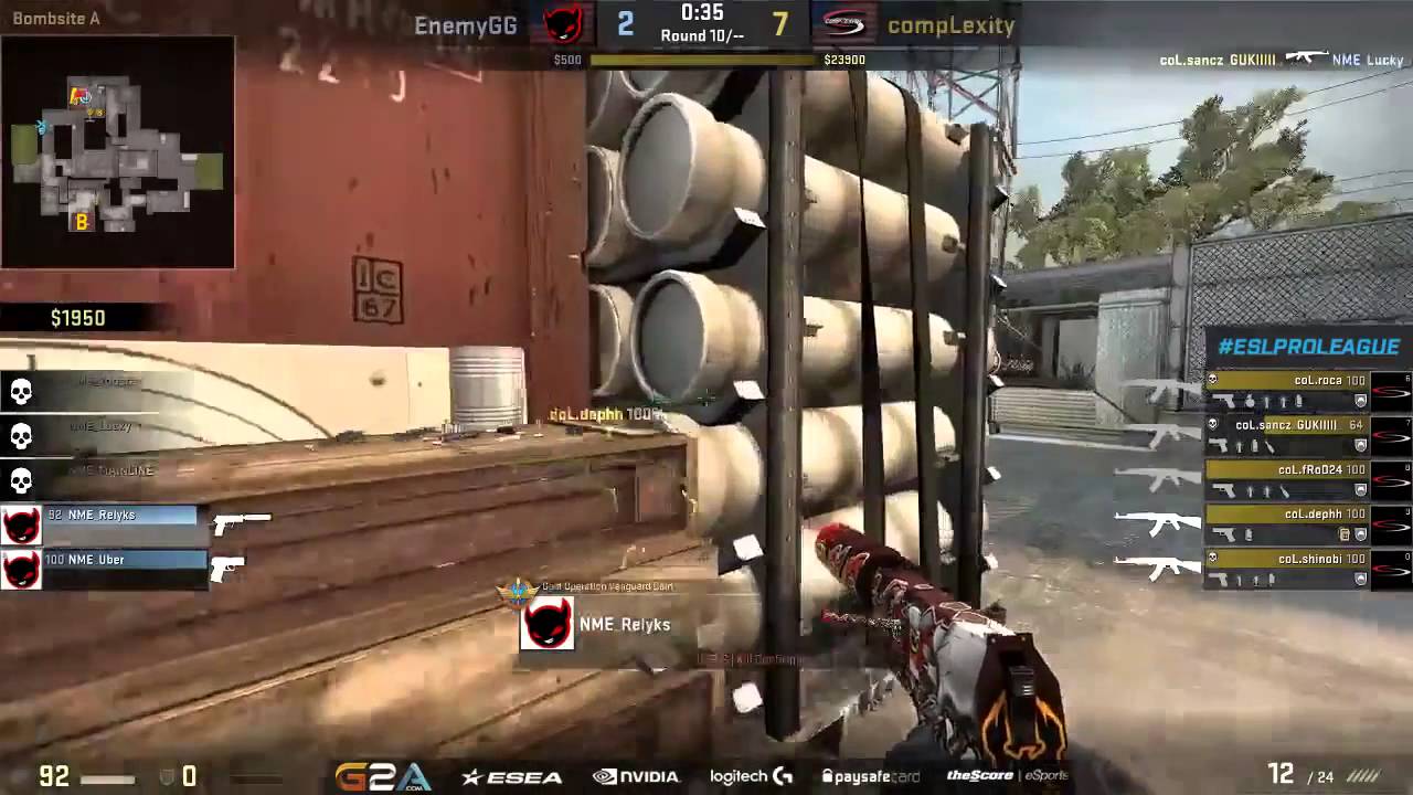 Relyks Sick Ace Clutch vs CompLexity