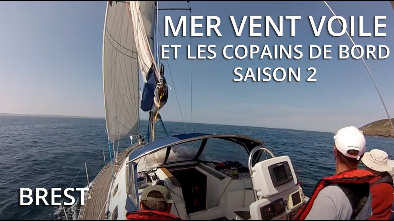 Voile en mer d'Iroise  2017 - sur le voilier Épicure Dufour 34.