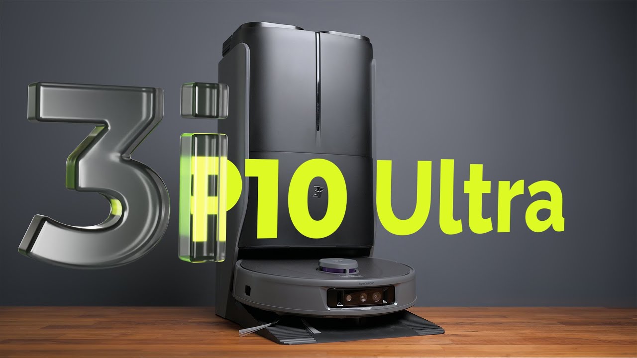 Космический корабль для уборки: тест необычного робота-пылесоса 3i P10 Ultra