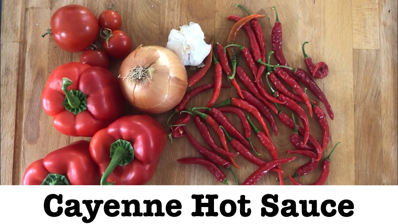 Roasted Cayenne Hot Sauce