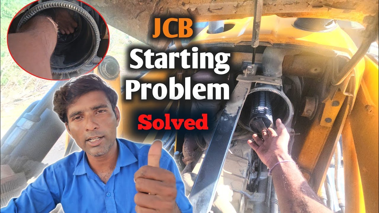 JCB_3DX Starting Problem | Solve | JCB Start Nahi Ho Rahi Hai ! 