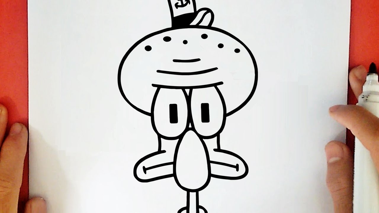 COME DISEGNARE SQUIDDI TENTACOLO