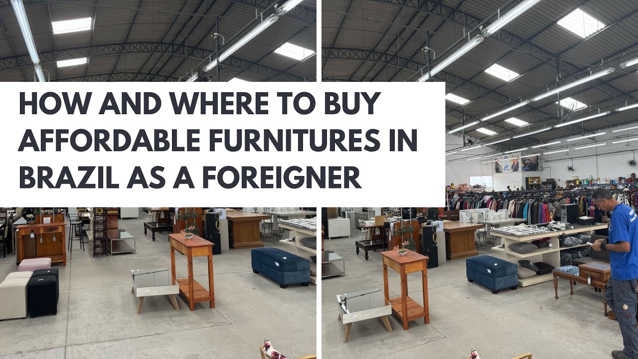 Where to buy affordable furnitures in São Paulo Brazil 🇧🇷