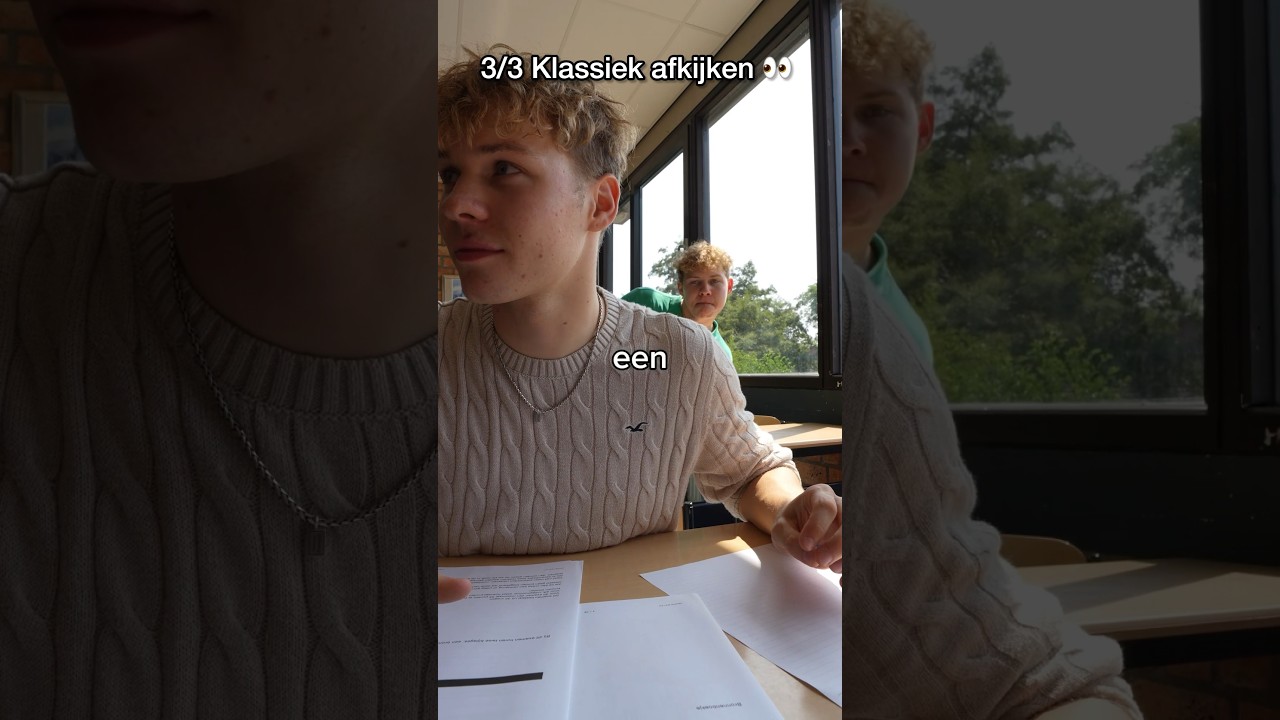 Afkijken 🫣 Wanneer is jouw eerste toets? 📚 