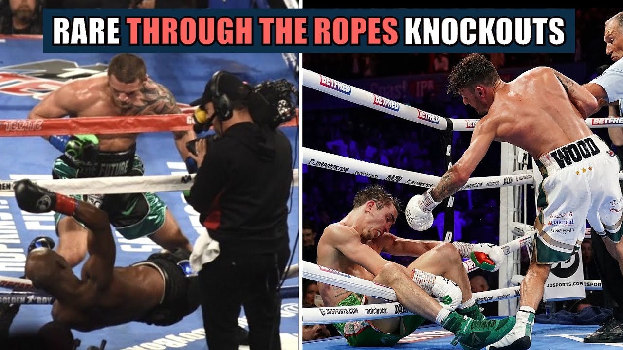 Boxing's Top 20 Rare Through The Ropes Knockouts