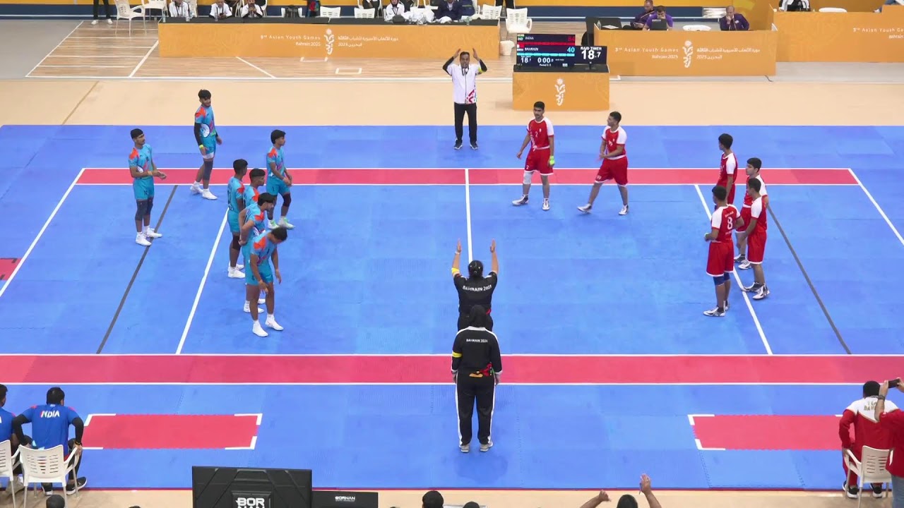 Asian Youth Games Bahrain - 2025 Live Stream - Kabaddi - India  vs Bahrain
