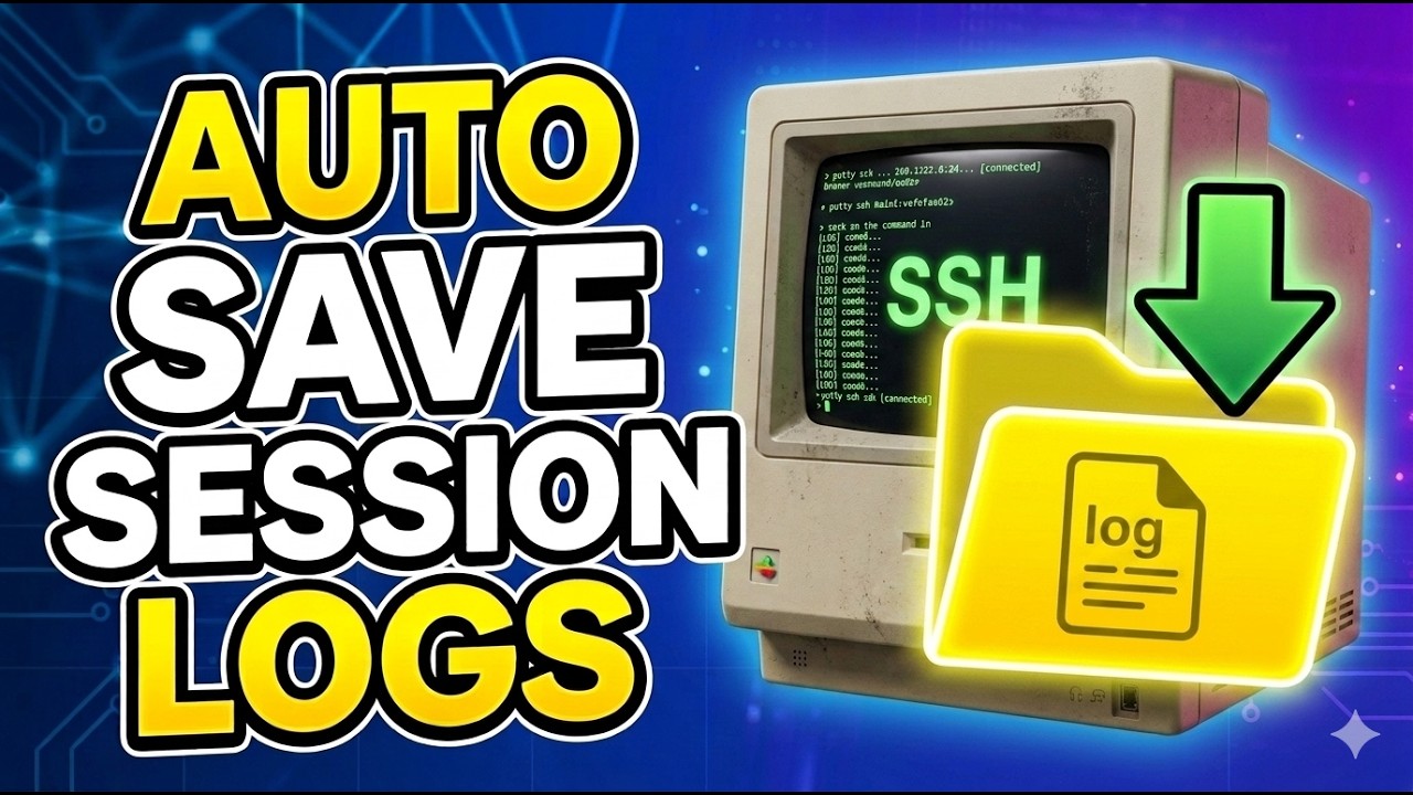 💾 Как АВТОМАТИЧЕСКИ СОХРАНЯТЬ ЛОГИ для каждой сессии (пошаговое руководство)