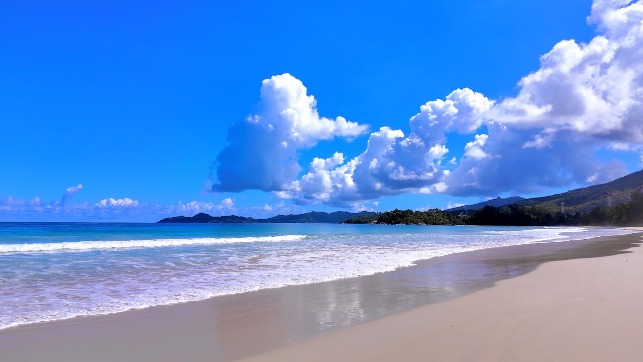 Tropical Bliss: Seychelles & Ocean Waves. Ocean sounds for relaxation and sleep