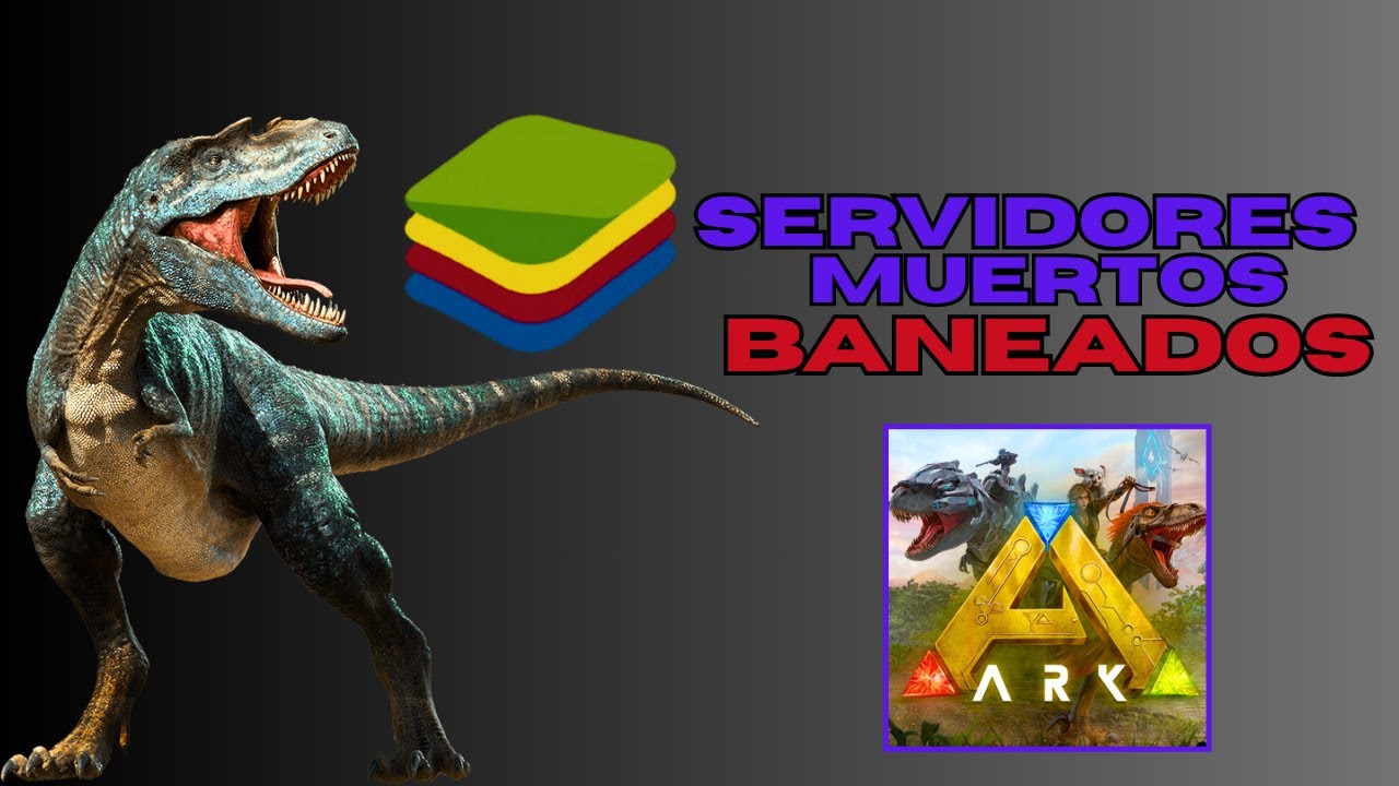 ARK MOBILE SERVIDORES MUERTOS // BLUESTACK 5 #arkmobile
