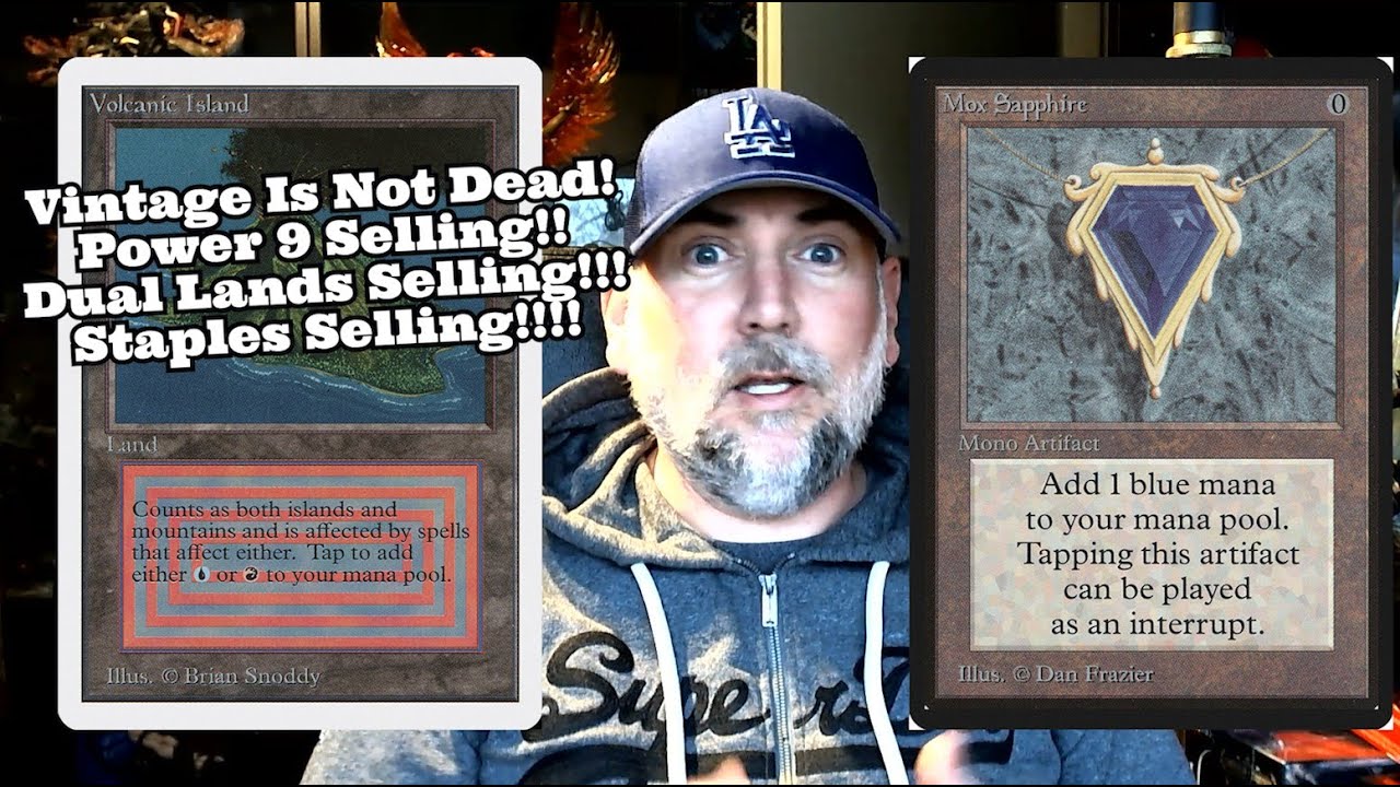 Vintage MTG Wednesday | Vintage Is Not Dead! Power 9 And Duals Selling Well! Collect What You Love!!