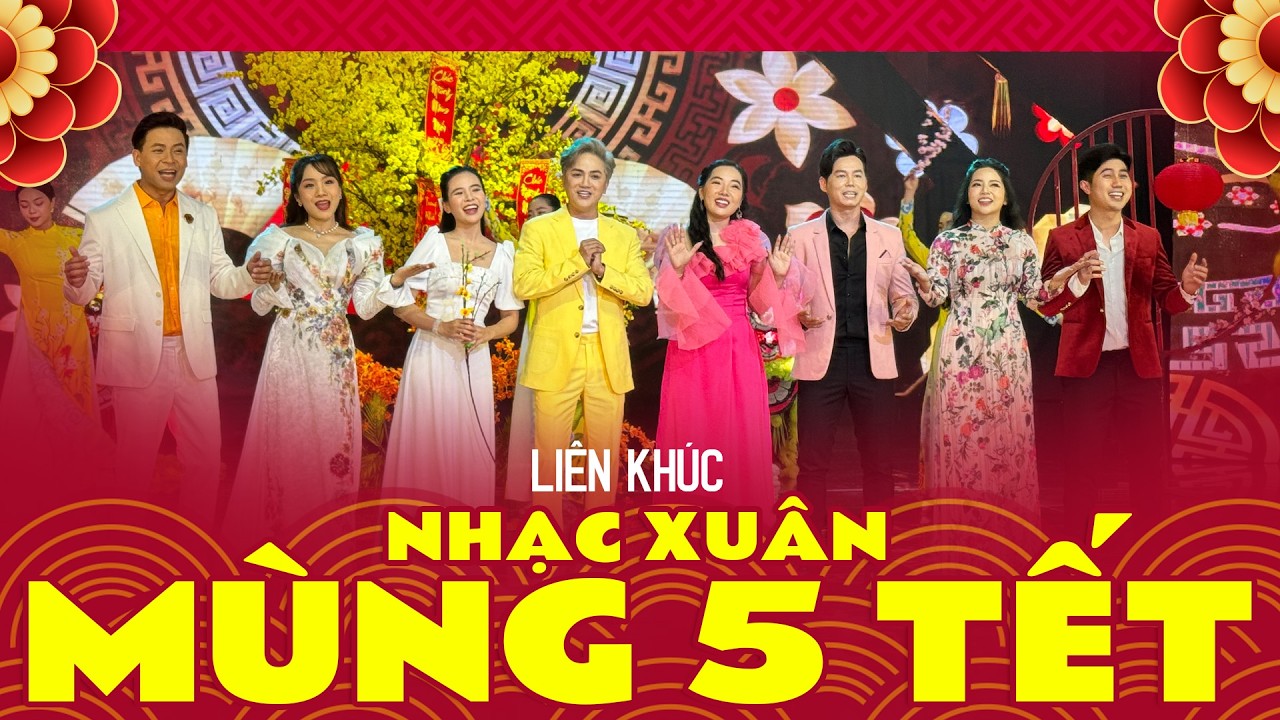Nhạc Xuân Mùng 5 Tết Đặc Biệt - LK Nhạc Xuân Sôi Động Nhiều Ca Sĩ Vui Tết Bính Ngọ, Cả Năm Giàu Sang