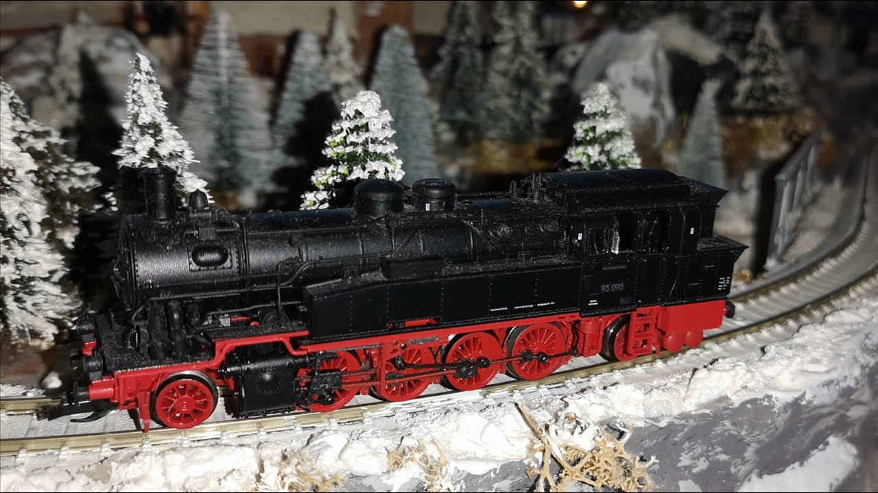 TT - Modellbahn Winterlandschaft      Weihnachtszeit - Modellbahnzeit