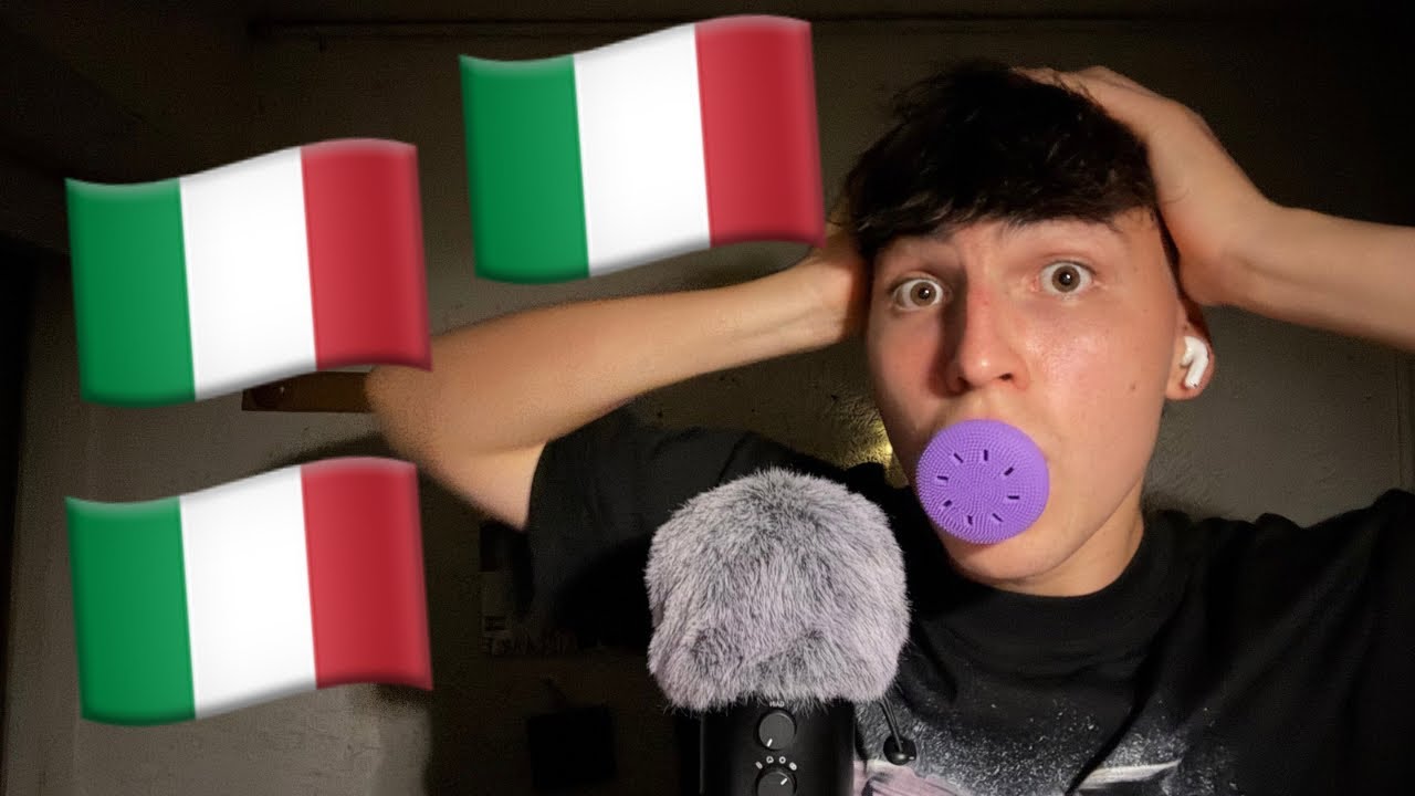 ASMR in ITALIAN! 🇮🇹 (Trigger Words and Skincare Brush Sounds) Jalanie’s Custom Video