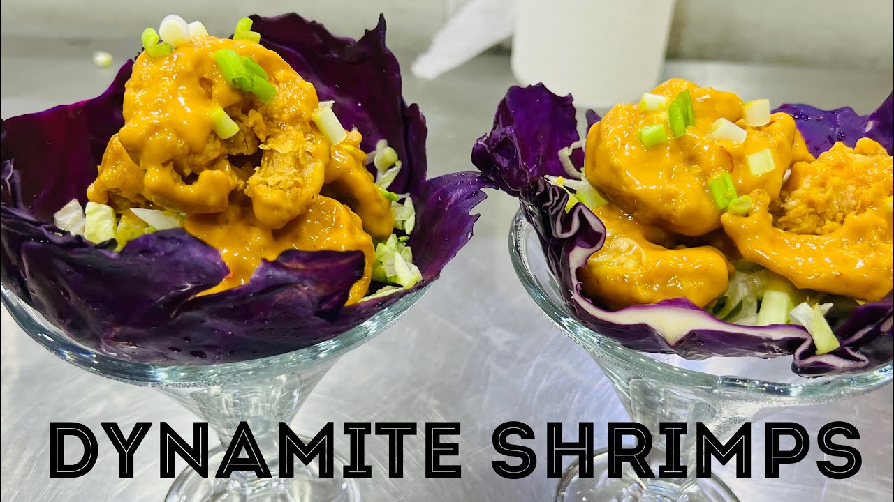 DYNAMITE SHRIMPS/روبيان الديناميت / by chef sharif.