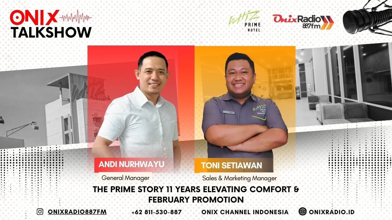 ONIX TALKSHOW | Whiz Prime Hotel