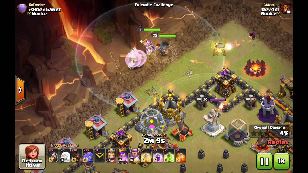 HoBo Three Star vs Max TH11!