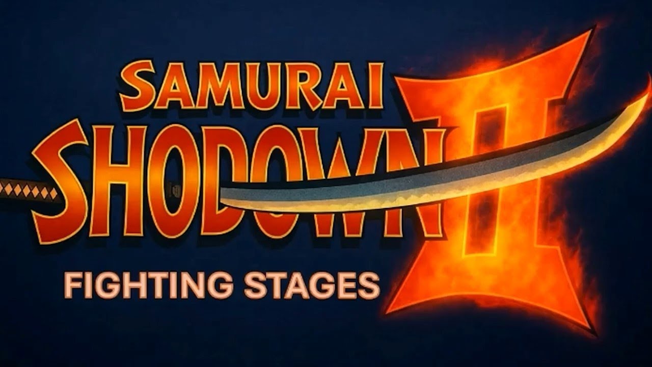 SAMURAI SHODOWN 2 IA - CENÁRIOS - REMASTERIZADOS / FIGHTING STAGES