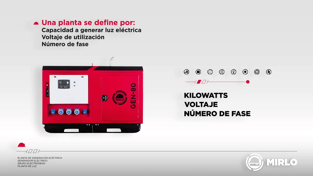 GENERADORES ELÉCTRICOS - PLANTAS ELÉCTRICAS