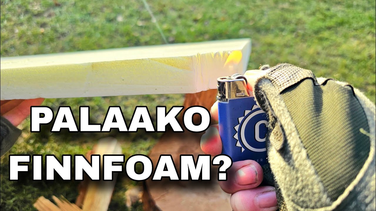 PALAAKO FINNFOAM ERISTE PALOTURVALLISUUS TESTI