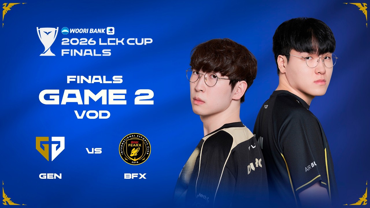 GEN vs BFX | Finals Game 2 | 2026 LCK CUP