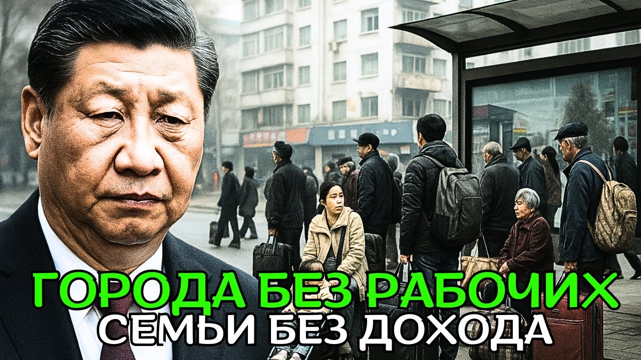 Один Китай, две реальности: экономический крах обнажил проблемы мигрантов и закрытия предприятий!