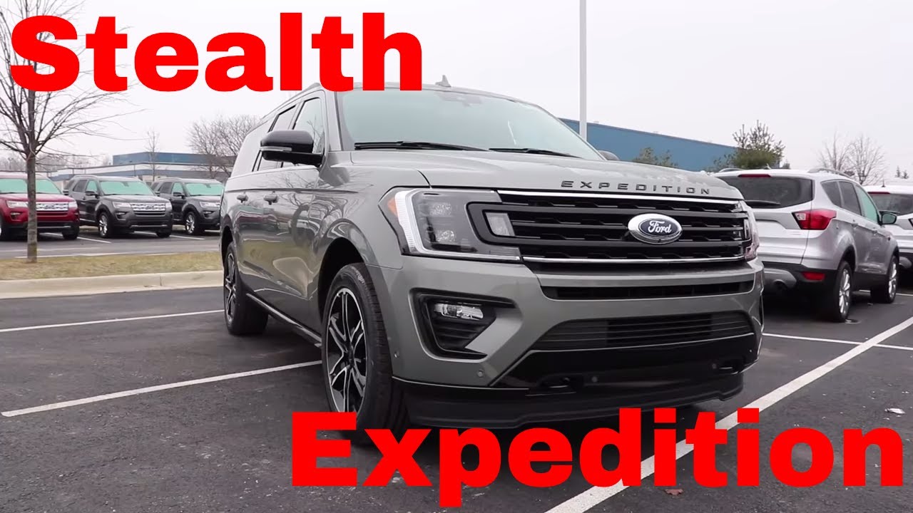2019 Ford Expedition Limited Max Stealth