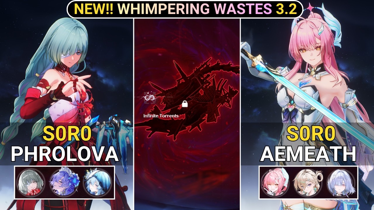 NEW WW RESET! S0R0 Phrolova & Aemeath Showcase | NEW!! Whimpering Wastes WW 3.2