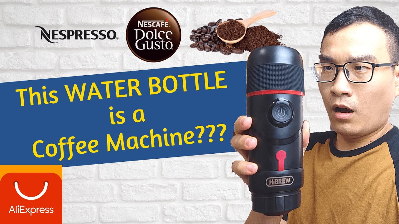 Best Budget Portable Mini Coffee Maker RM300/70 USD | Dolce Gusto, Nespresso, Coffee Powder | HiBREW