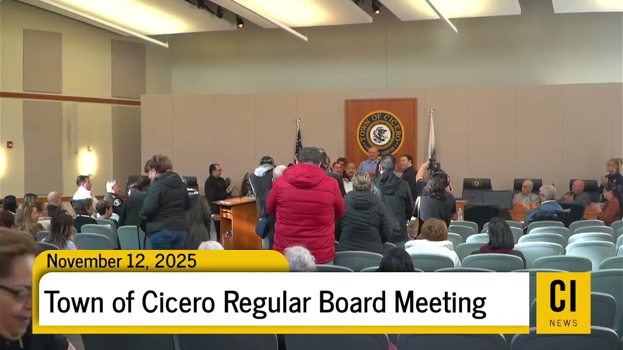 11.12.25 Town of Cicero Board Meeting | La junta directive de la cuidad de Cicero