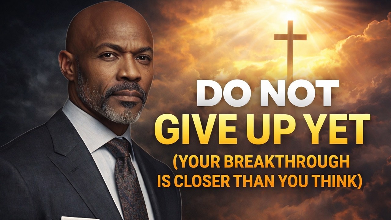 Do Not Give Up Yet  Your Breakthrough Is Closer Than You Think
