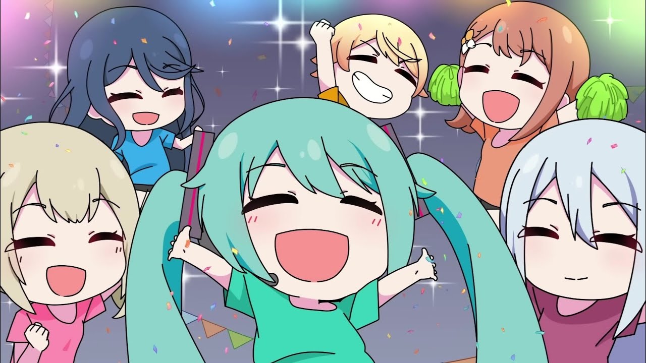 [Project Sekai]【プロセカ手描き】プロセカ2周年おめでとう！！！🎉🎉🎉