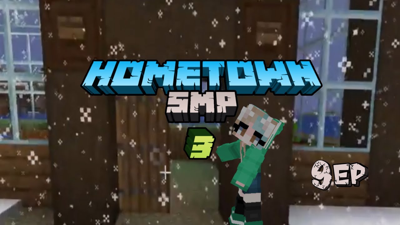 Få lavet et drivhus i Hometown SMP season 3, EP9