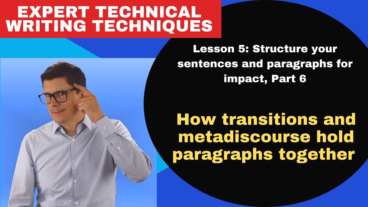 How transitions and metadiscourse hold paragraphs together