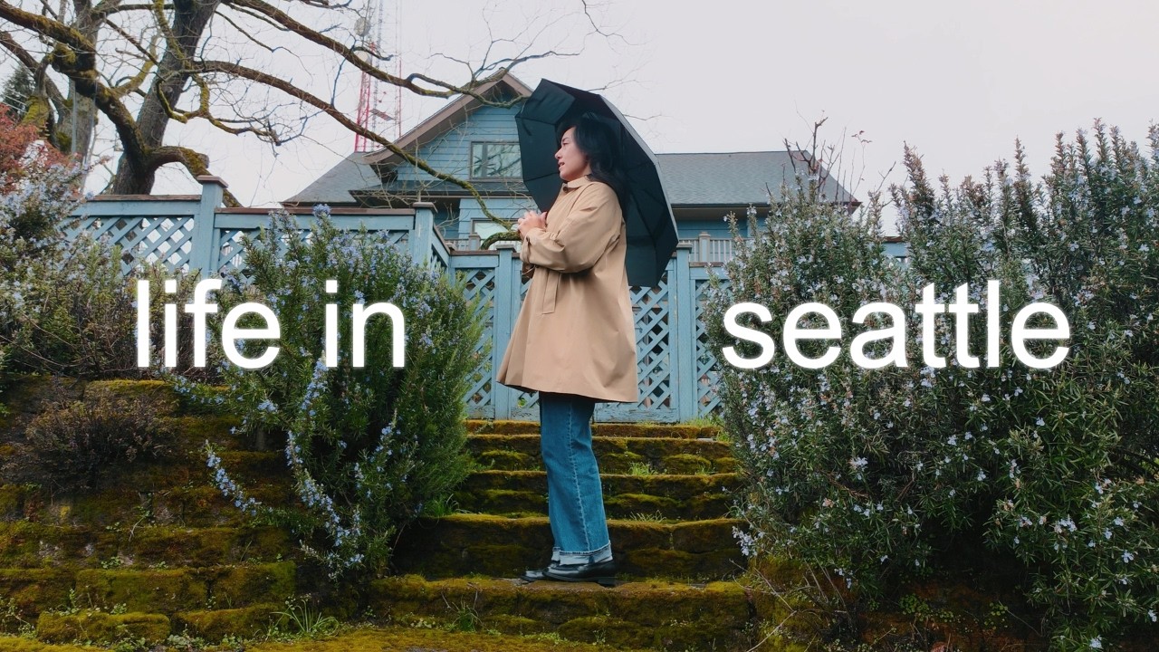 my first vlog • life in Seattle