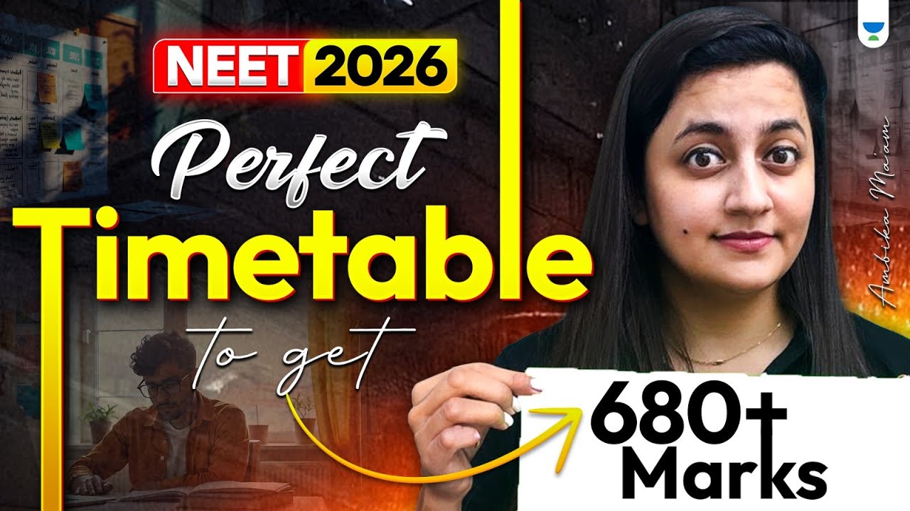 NEET 2026 Aspirants — Stop Wasting Time! Follow THIS Routine 🚀
