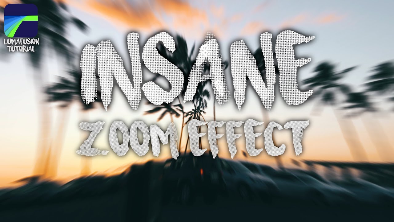 How to make INSANE ZOOM-IN EFFECT in Lumafusion