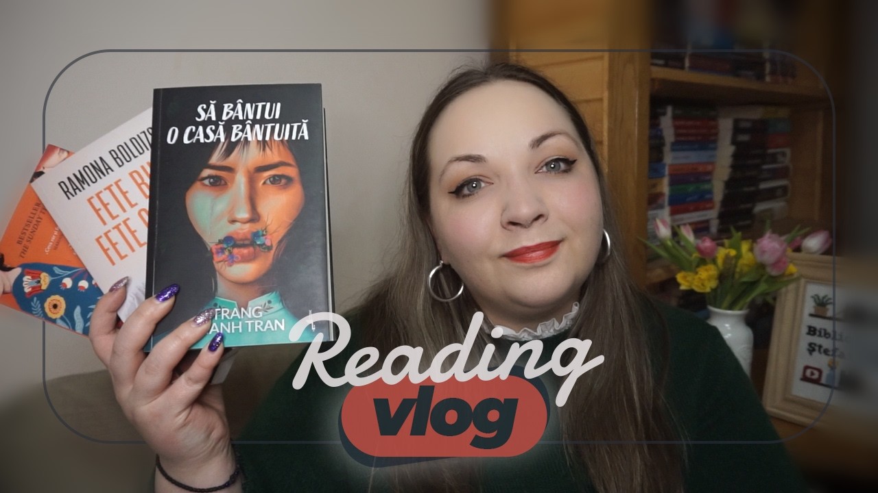 Reading vlog Februarie 2026 - cărți, un meltdown și niște papanași
