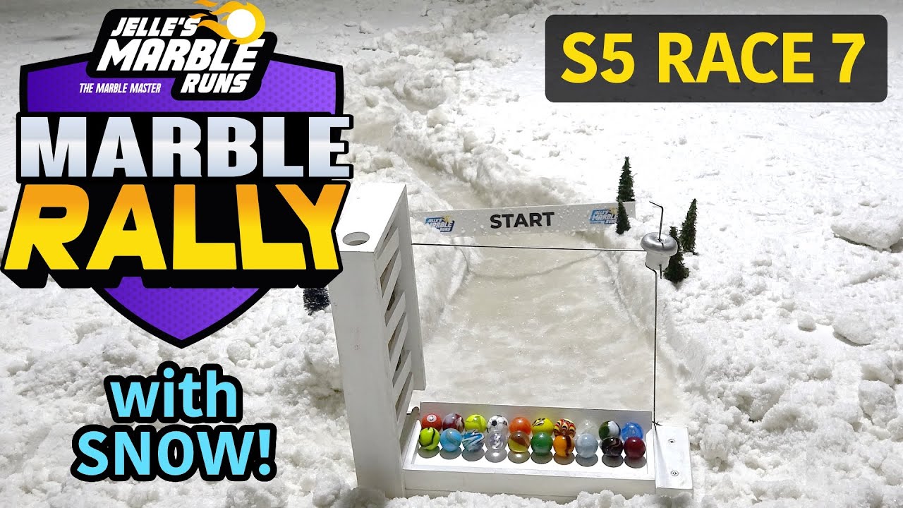 Marble Race: Snow Marble Rally S5 Race 7