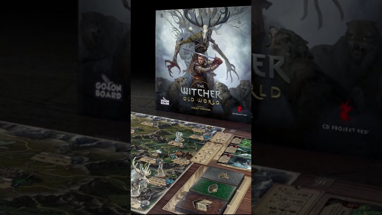 The Witcher: Old World Board Game quick Review, sneak peek, best features #boardgaming #boardgame