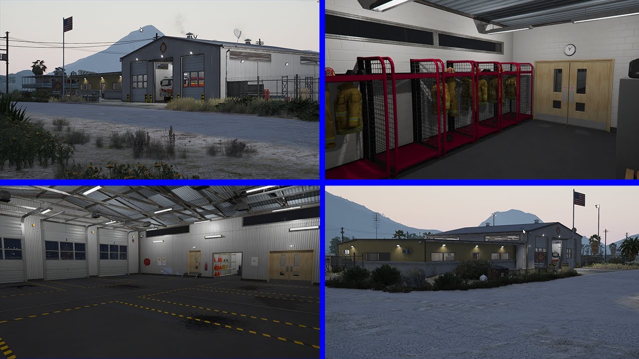 [MLO] SANDY SHORES FIRE STATION GTA V | FIVEM