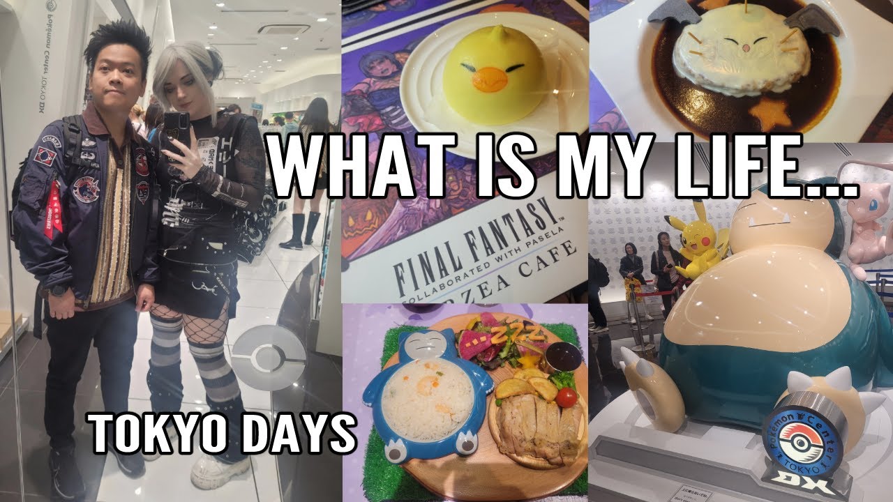 Pokemon Cafe, Pokemon Center Tokyo DX, Character Street, Final Fantasy Cafe... What Is My Life