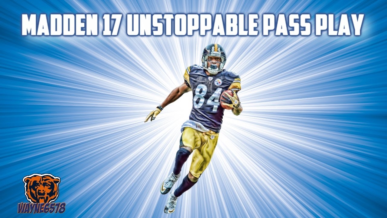 MADDEN 17 UNSTOPPABLE PASS PLAY | HARDEST PLAY TO STOP | MONEY PASSING PLAY